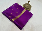 Royal Purple Silk Saree for Wedding & Festive Wear