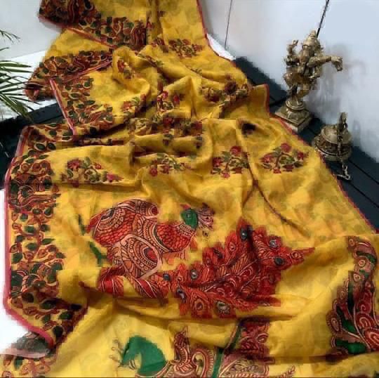 Chanderi Kalamkari