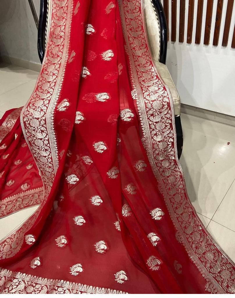 Khadi Peacock Butta
