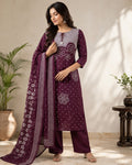 Embroidered Kurti Pant Combo for Office Wear | Fabloom Fabloom