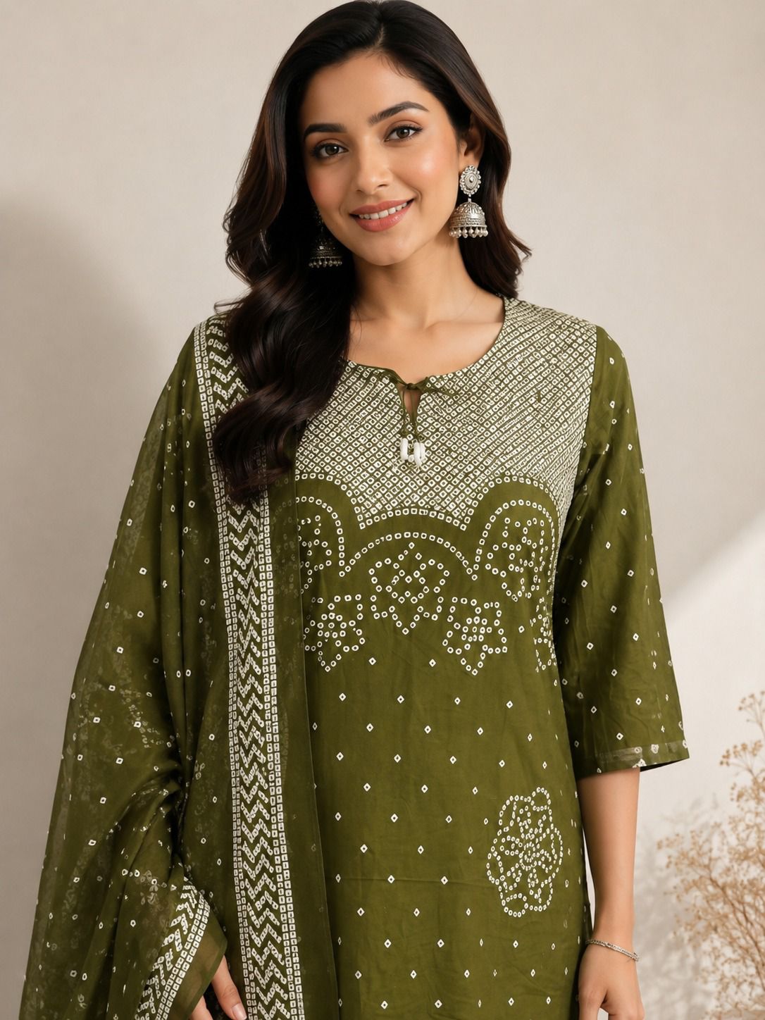 Embroidered Kurti Pant Combo for Office Wear | Fabloom Fabloom