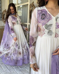 Cotton Suit Set with discharge print kurti and one side pocket Fabloom