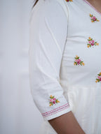 Anarkali Pant Dupatta Set Fabloom