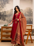 Pure fine Cotton fabric & Kurti with Pant with cotton Fabloom