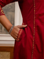 Pure fine Cotton fabric & Kurti with Pant with cotton Fabloom