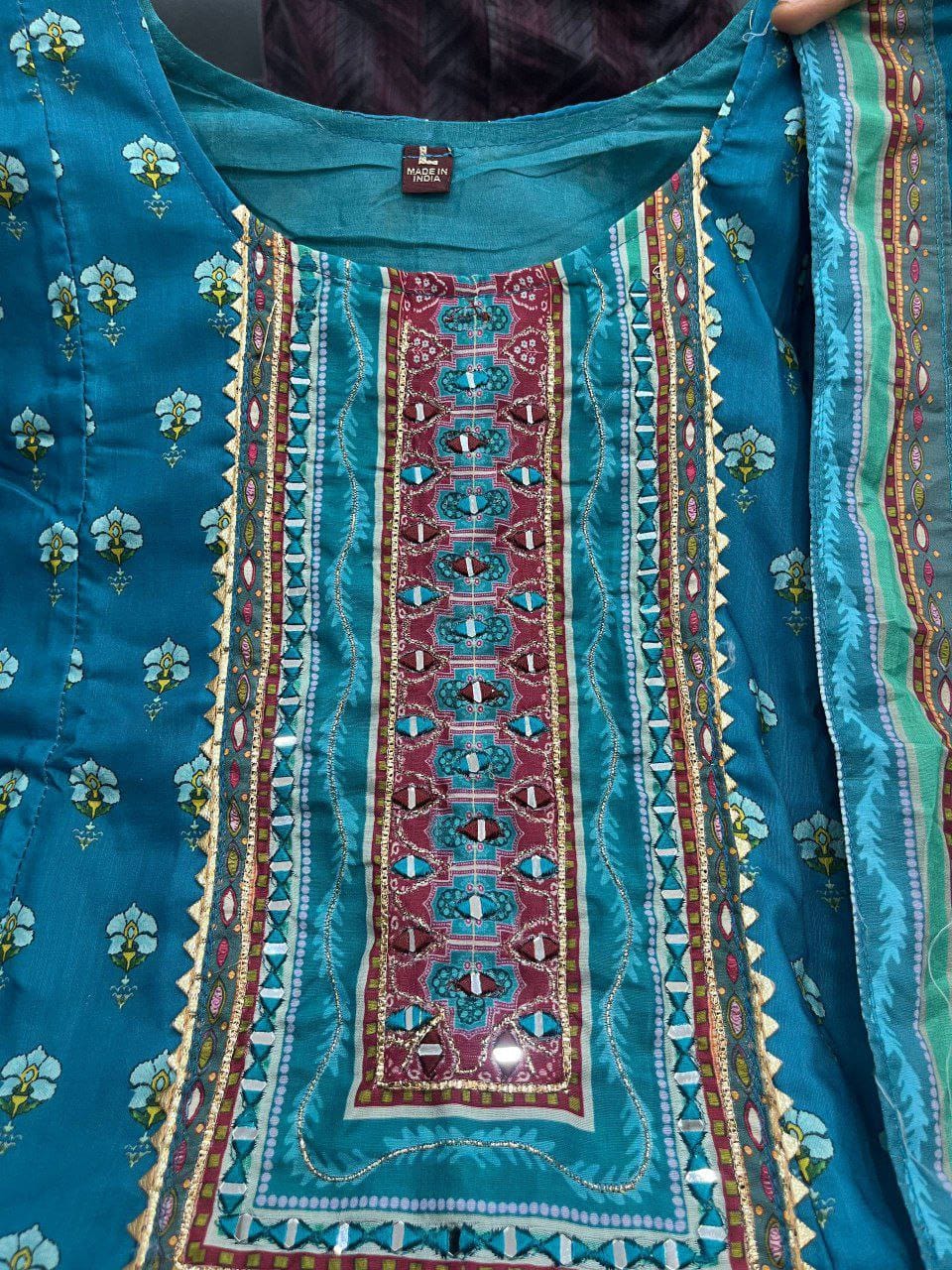 NEW ARRIVALS & RAJASTHANI FULL ANARKALI LATKAN LACE ROUND SET❣️ Fabloom