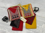Premium Rich Azrak print  Cotton Suit Fabloom
