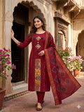Premium Rich Azrak print Cotton Suits Fabloom