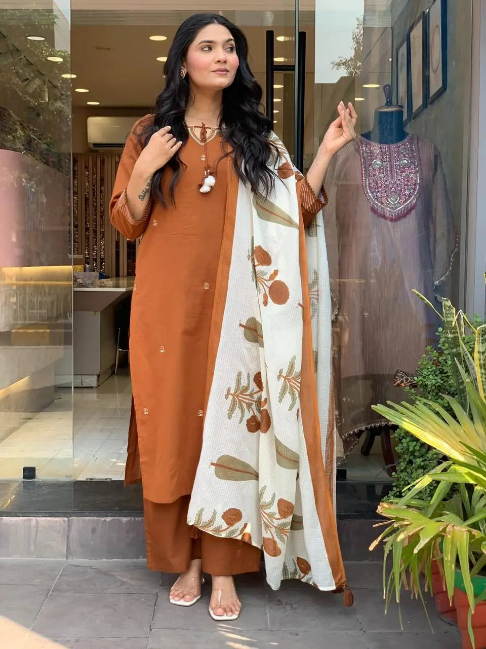 Breezy Summer Cotton Kurtas pent and Dupatta Sets Fabloom