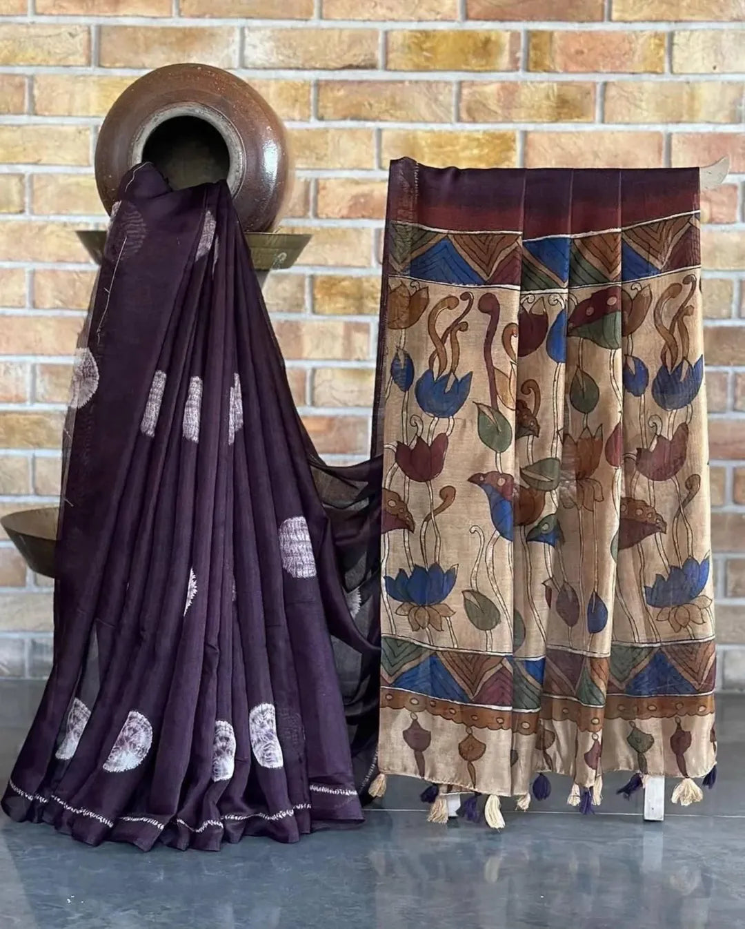 Chanderi Linen Print