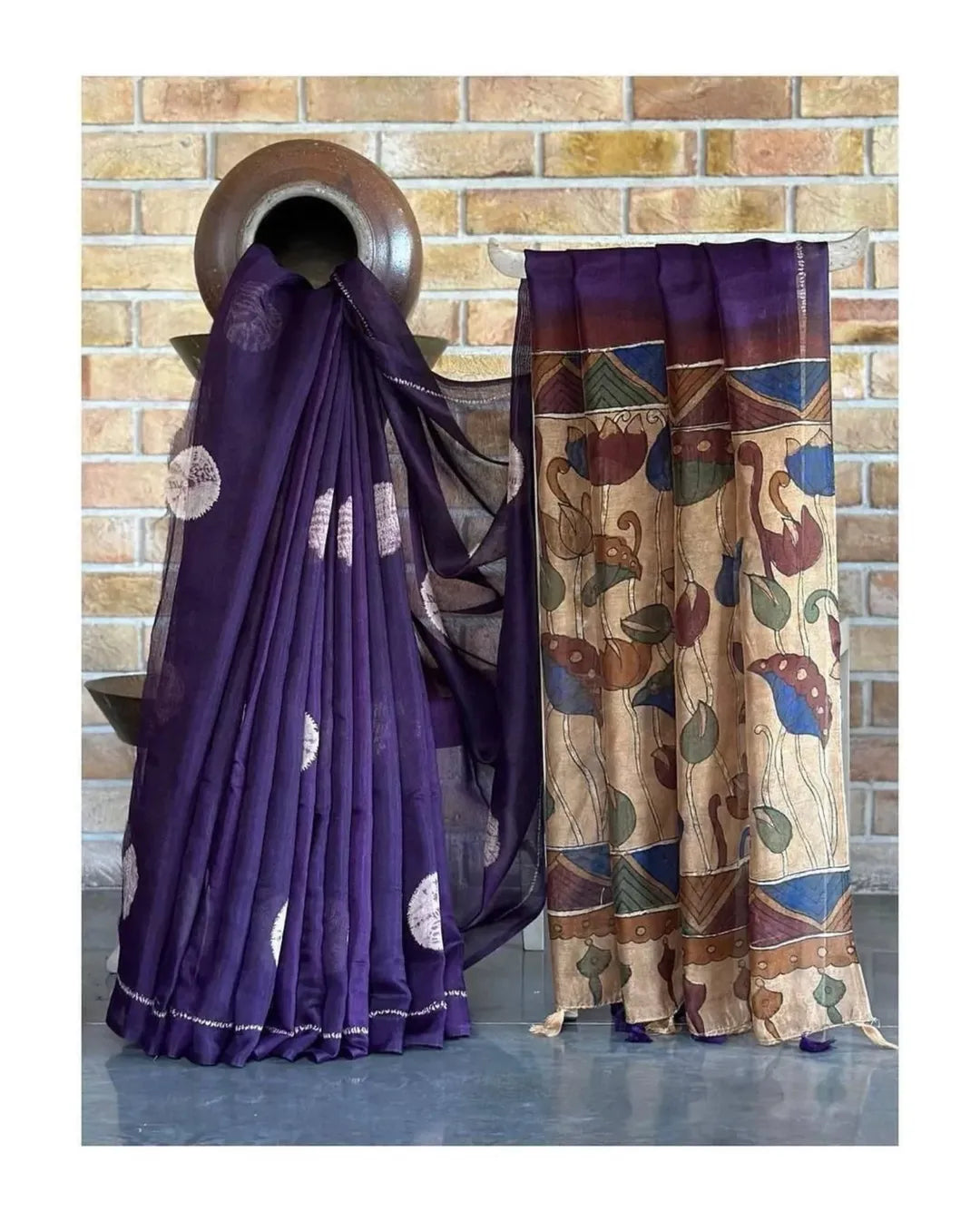 Chanderi Linen Print