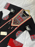 Premium Rich Azrak print  Cotton Suit Fabloom
