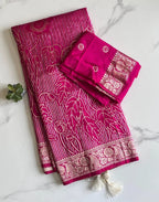 Khadi Tissue Floral Jaal