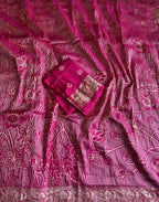 Khadi Tissue Floral Jaal