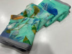 Chanderi Floral Print