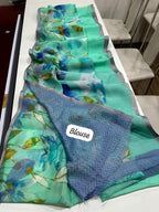 Chanderi Floral Print